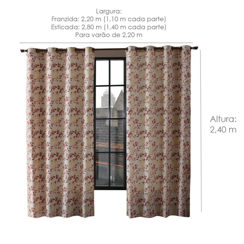 cortina para sala